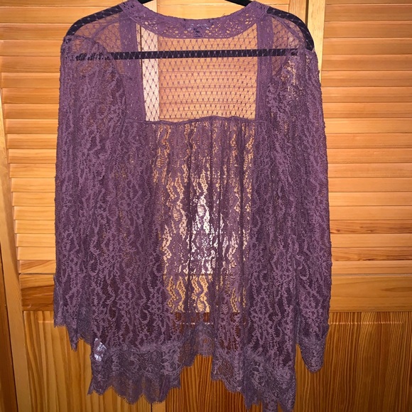 Lace American Eagle Cardigan - Picture 2 of 3